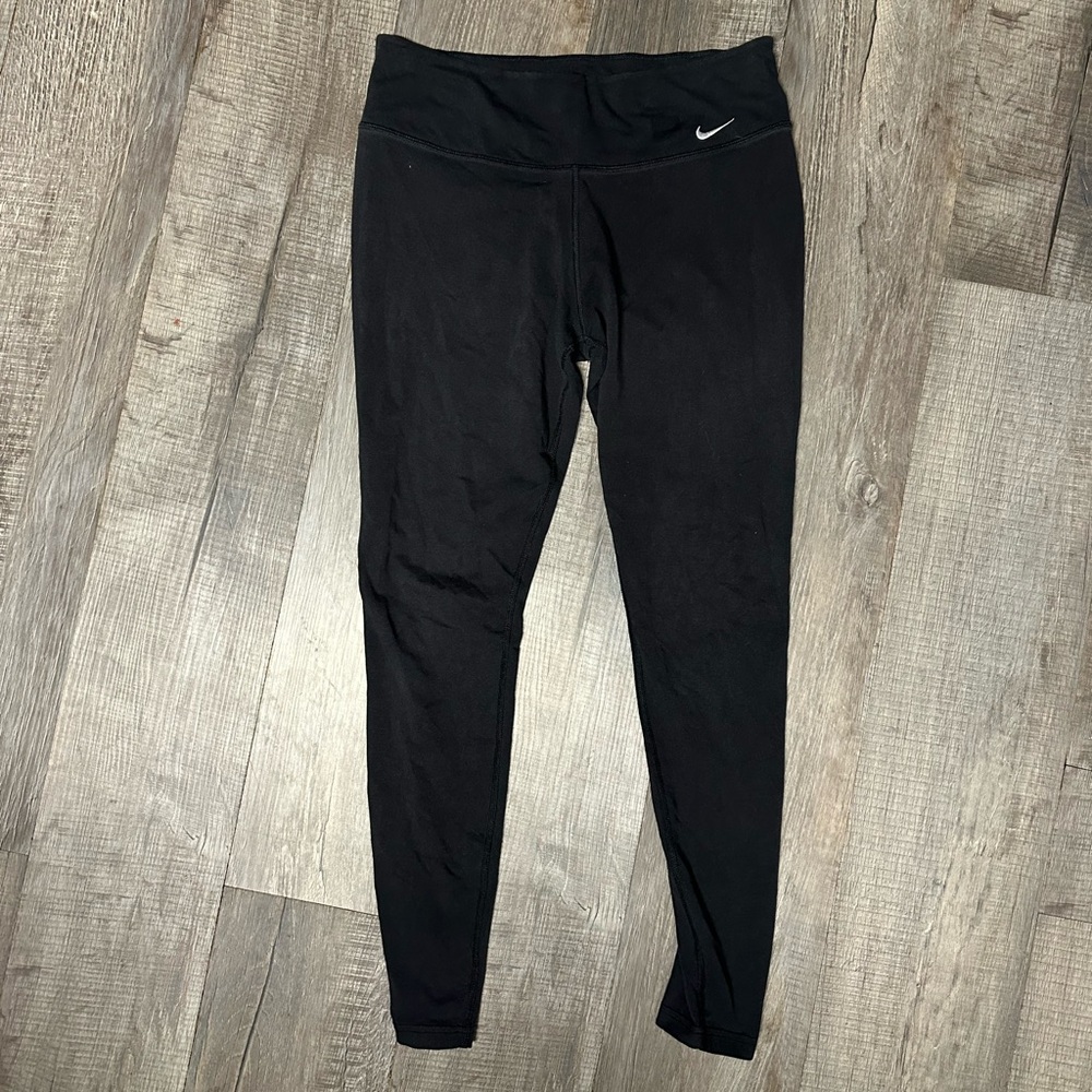Nike full length cotton leggings size large
